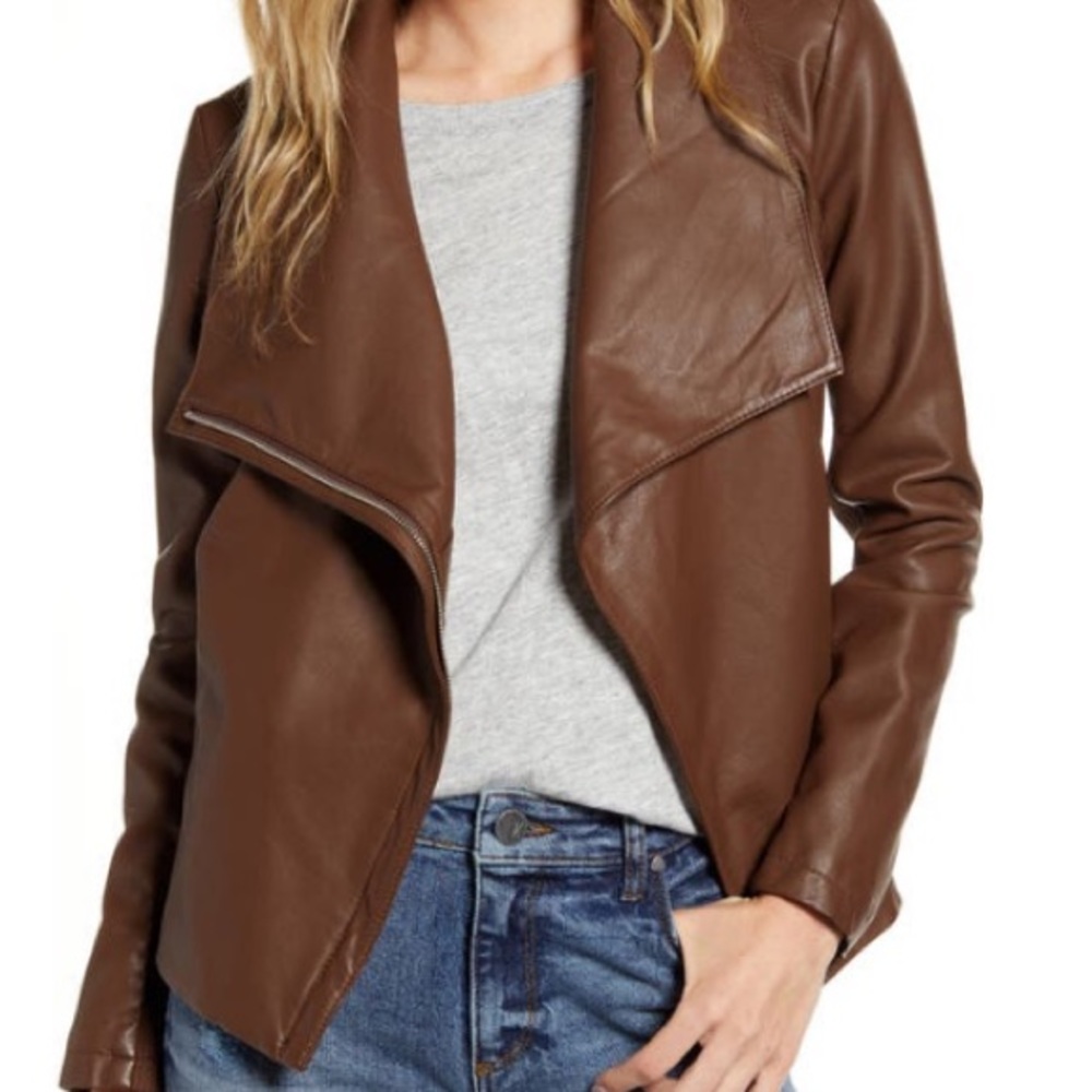 BB Dakota Faux Leather Jacket